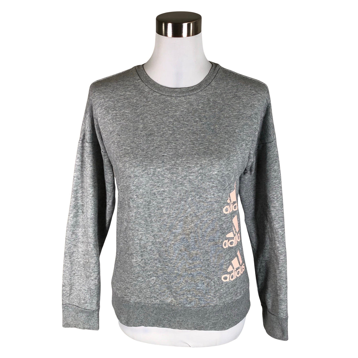 Naisten Adidas - Collegepaita, koko 36 - Harmaa (1)