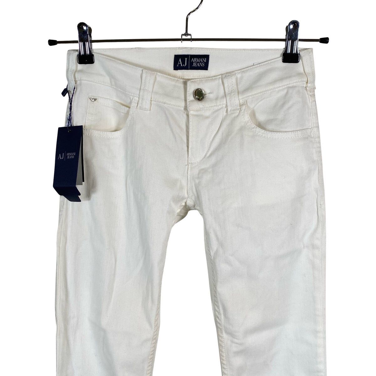 Naisten Armani Jeans - Farkut, koko 34 - Luonnonvalkoinen (3)
