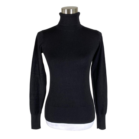Naisten Holly & Whyte by Lindex - Neulepaita, koko 34 - Musta ()