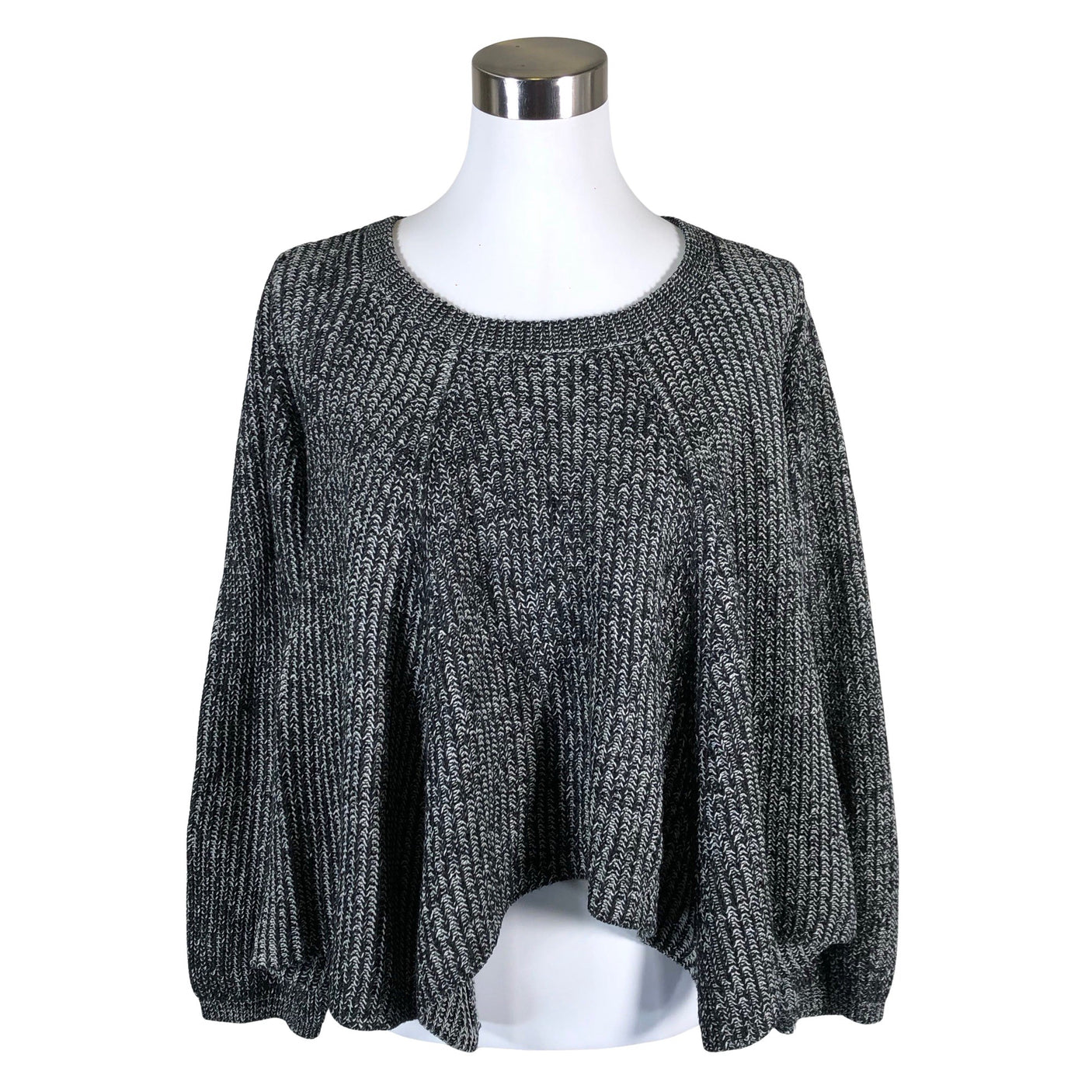 Naisten Chica London - Neuletunika, koko 36 - Harmaa (1)