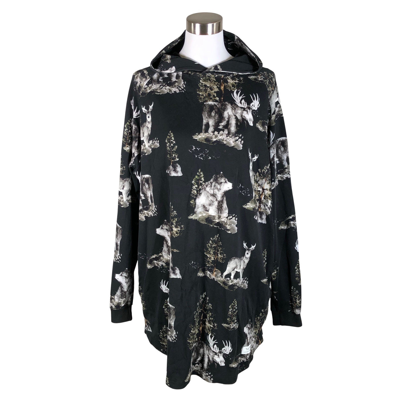 Naisten Riva Clothing - Collegetunika, koko 40 - Musta (1)