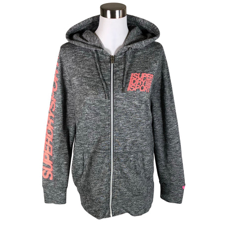 Naisten Superdry - Huppari, koko 40 - Harmaa ()