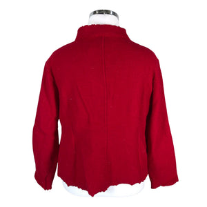 Naisten Hammerschmid - Neuletakki, koko 48 - Punainen (2)