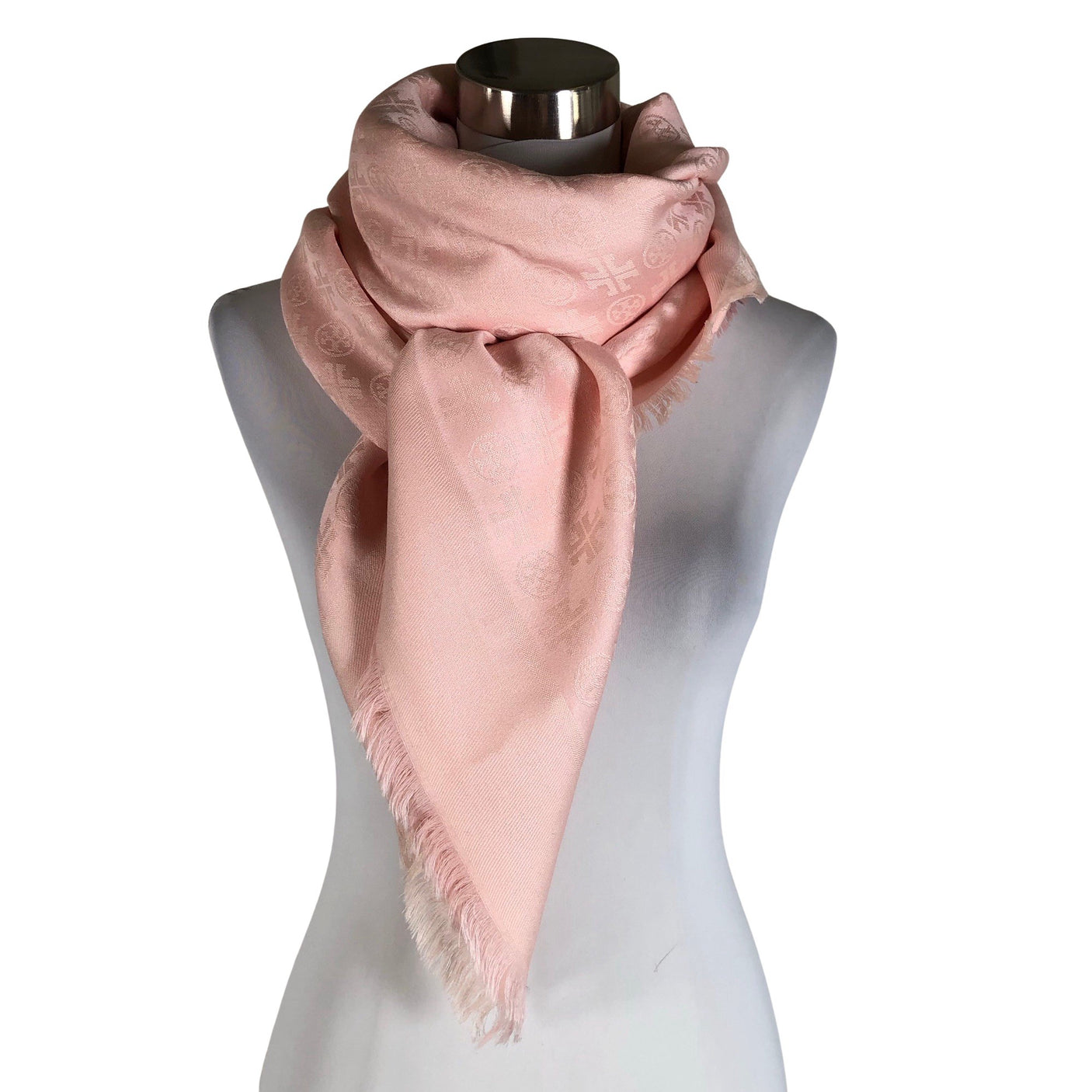Naisten Tory Burch - Huivi, koko Maxi - Vaaleanpunainen (1)