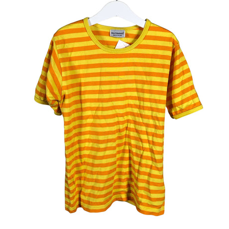 Unisex Marimekko - T-paita, koko 128 - 134 - Keltainen ()