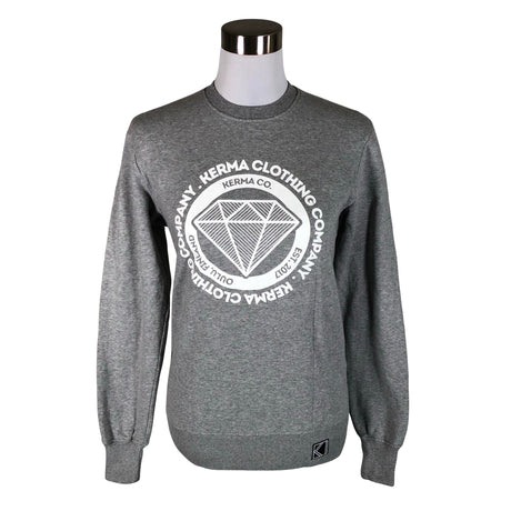 Naisten Earth Positive - Collegepaita, koko 34 - Harmaa ()