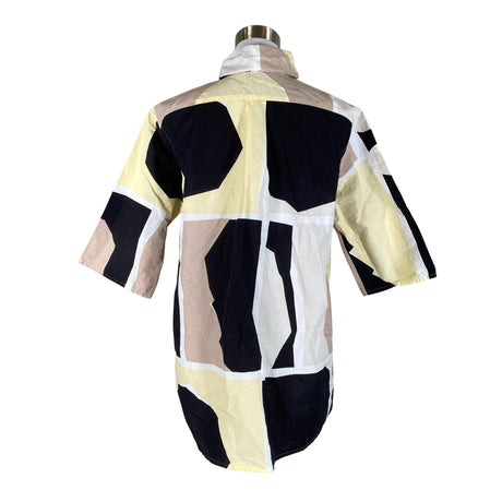 Naisten Marimekko - Kangastunika, koko 34 - Beige (2)