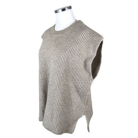Naisten Lindex - Neuleliivi, koko 48 - Beige (2)