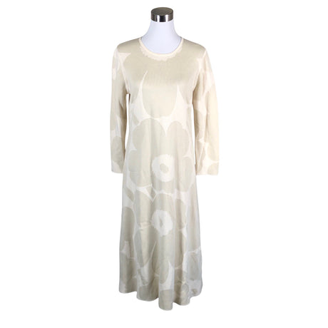 Naisten Marimekko - Neulemekko, koko 38 - Beige ()