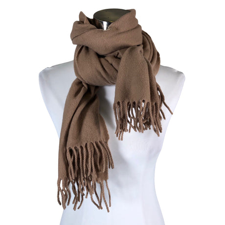 Naisten Pashmina - Kaulaliina, koko Maxi - Ruskea ()