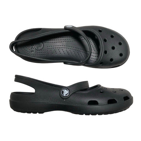 Naisten Crocs - Ballerinat, koko 39 - Musta ()