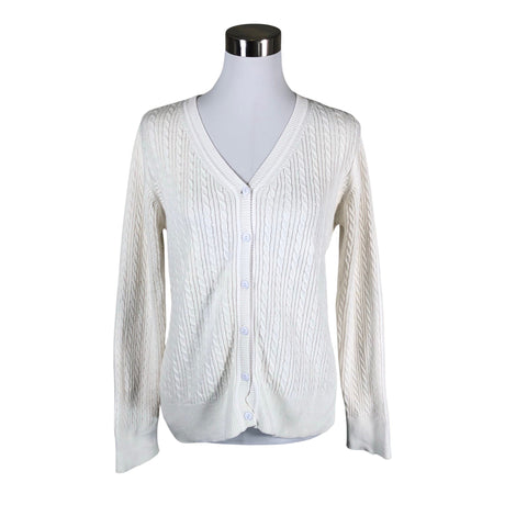 Naisten Pierre Cavallo - Neuletakki, koko 40 - Luonnonvalkoinen ()