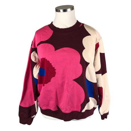 Naisten Marimekko - Collegepaita, koko 42 - Viininpunainen ()