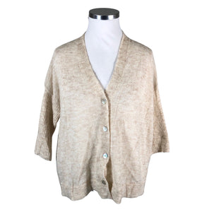 Naisten Bypias - Neuletakki, koko 44 - Beige (1)