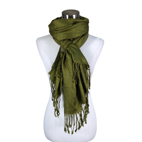 Naisten Pashmina - Huivi, koko Maxi - Vihreä ()