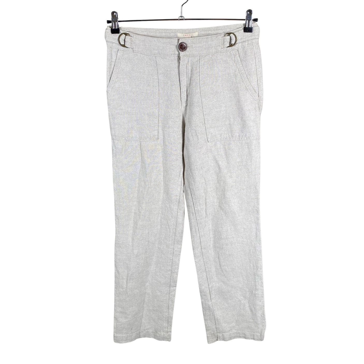 Naisten Esprit - Kangashousut, koko 34 - Beige (1)