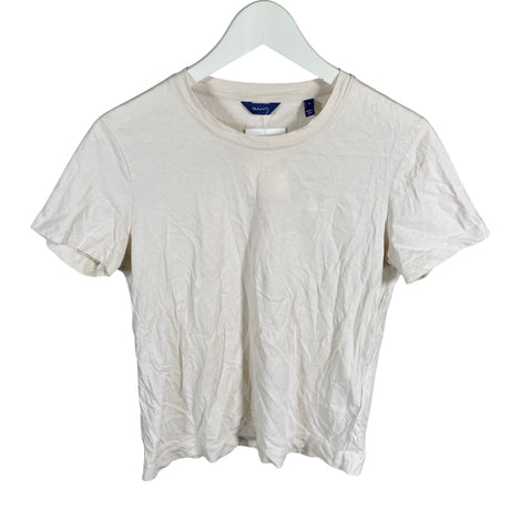Naisten Gant - T-paita, koko 36 - Beige ()