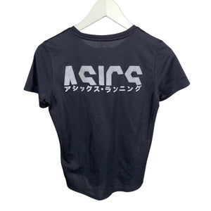 Naisten Asics - Urheilupaita, lyhyet hihat, koko 34 - Musta (2)