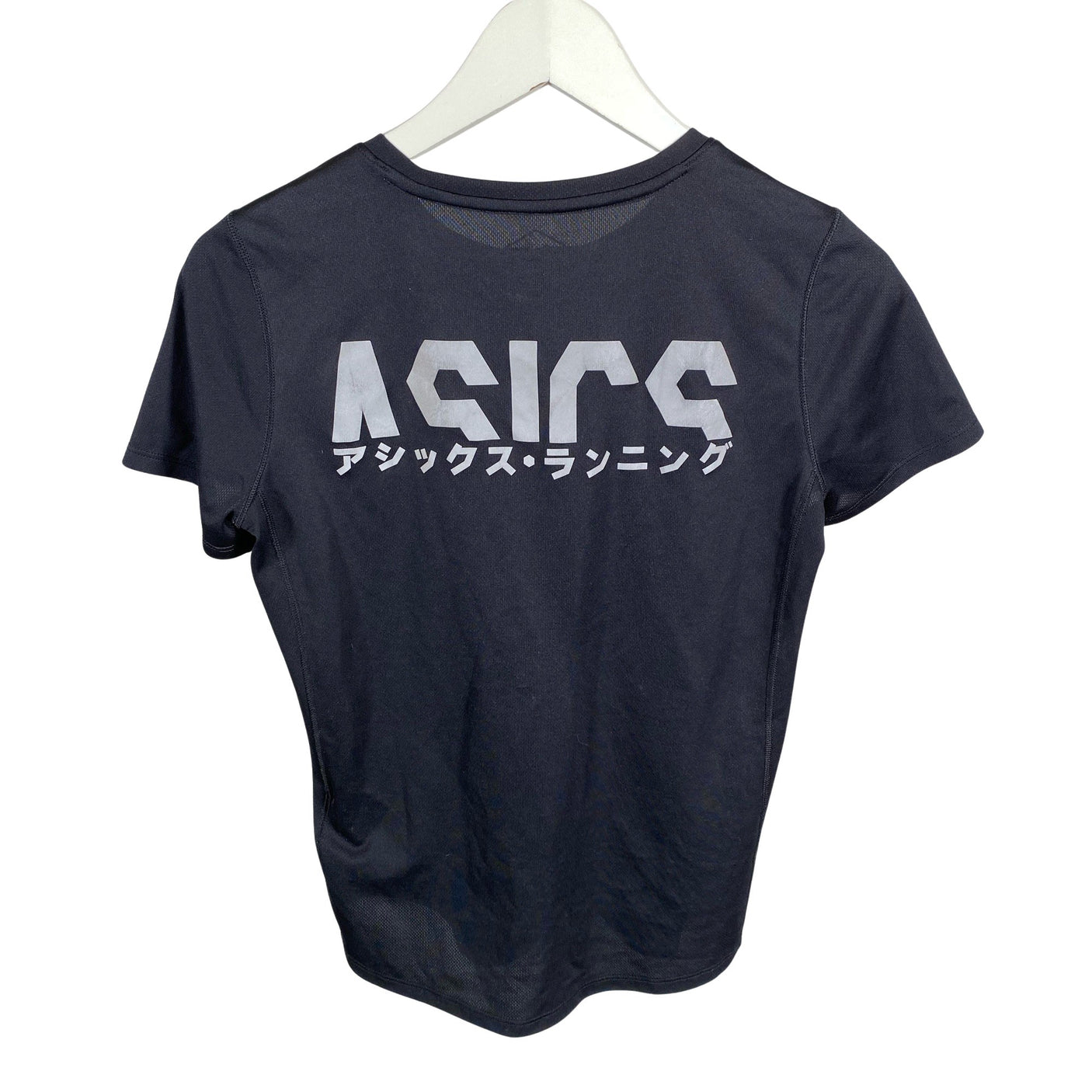 Naisten Asics - Urheilupaita, lyhyet hihat, koko 34 - Musta (2)