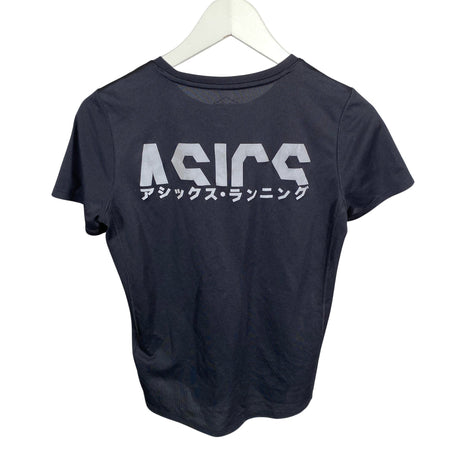Naisten Asics - Urheilupaita, lyhyet hihat, koko 34 - Musta (2)