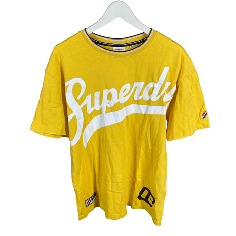 Naisten Superdry - T-paita, koko 40 - Keltainen ()