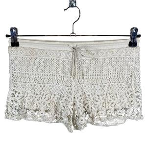 Naisten Benetton - Shortsit, koko 34 - Valkoinen (1)