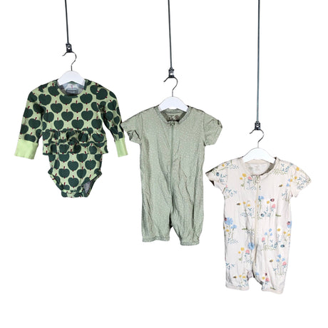 Tyttöjen Lindex - Shortsihaalarit, koko 74 - 80 - Beige ()