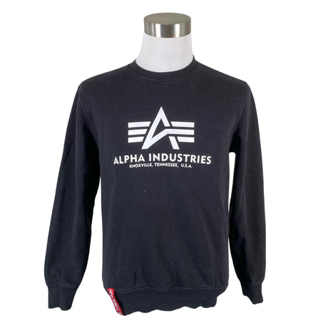 Miesten Alpha Industries - Collegepaita, koko S - Musta ()