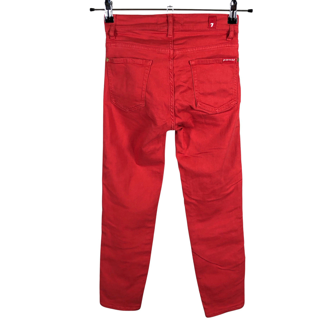Naisten 7 for all mankind - Farkut, koko W26 - Punainen (2)