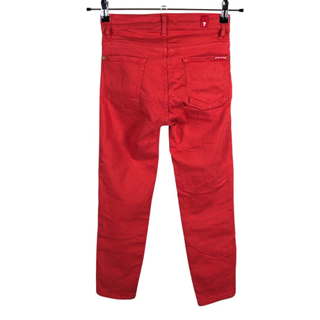 Naisten 7 for all mankind - Farkut, koko W26 - Punainen (2)