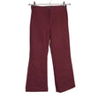 Naisten Burberry - Suorat housut, koko 32 - Viininpunainen ()