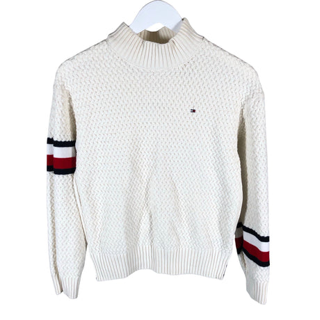 Tyttöjen Tommy Hilfiger - Neulepaita, koko 158 - 164 - Valkoinen ()