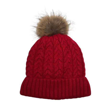 Naisten Gulliver - Talvipipo, koko 56 - 58 cm - Punainen ()