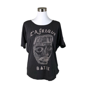 Naisten Maison Scotch - T-paita, koko 36 - Harmaa (1)