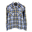 Naisten Jack Wolfskin - Flanellipaita, koko 36 - Vaaleansininen ()