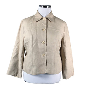 Naisten Global - Jakku, koko 44 - Beige (1)