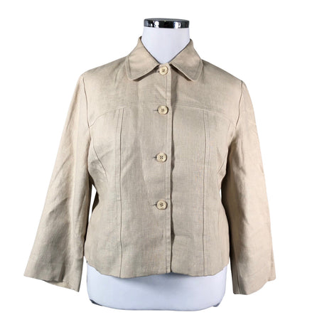 Naisten Global - Jakku, koko 44 - Beige ()