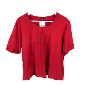 Naisten Gerry Weber - T-paita, koko 48 - Punainen (1)