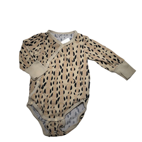 Unisex Polarn O. Pyret - Body, koko 62 - 68 - Ruskea ()