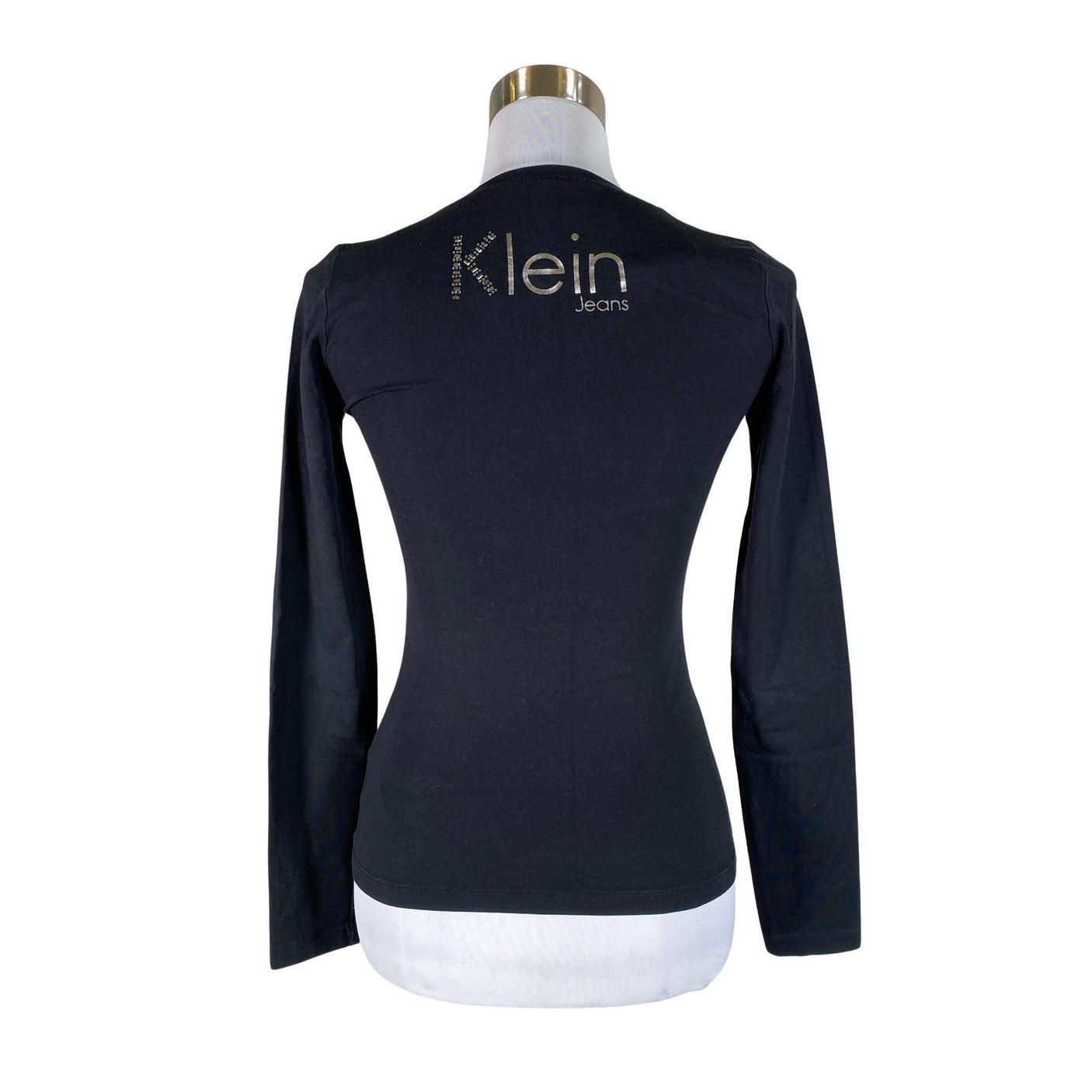 Naisten Calvin Klein Jeans - Trikoopaita, koko 34 - Musta (2)