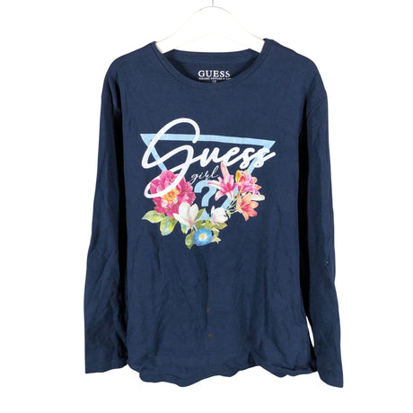 Tyttöjen Guess - Trikoopaita, koko 146 - 152 - Sininen ()