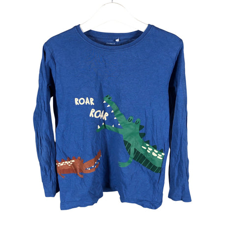 Unisex Name It - T-paita, koko 122 - 128 - Sininen ()