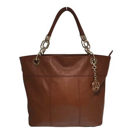 Naisten Tommy Hilfiger - Käsilaukku, koko Maxi - Ruskea ()
