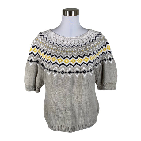 Naisten Handmade - Neulepaita, koko 40 - Harmaa ()