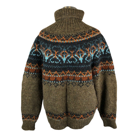 Naisten Handmade - Neulepaita, koko 40 - Harmaa (2)