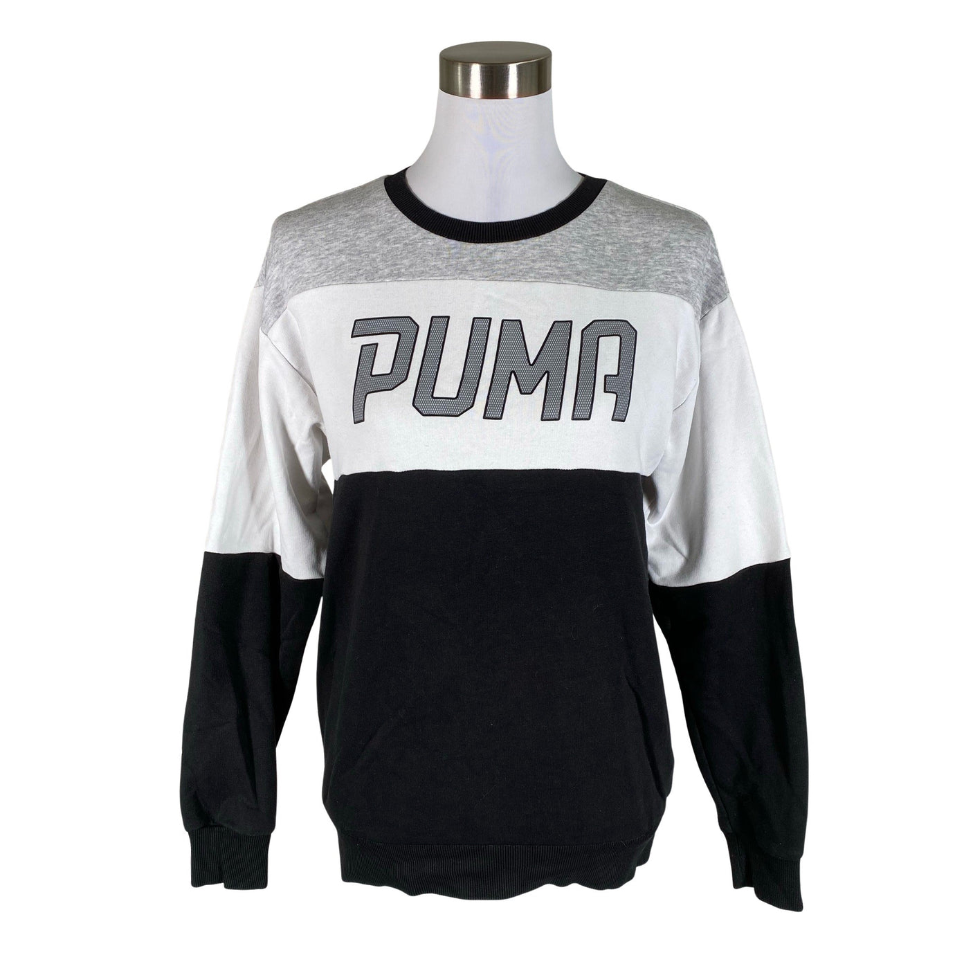 Naisten Puma - Collegepaita, koko 34 - Musta (1)