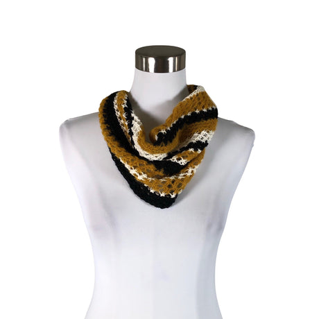Naisten Handmade - Hartiahuivi, koko Midi - Keltainen ()