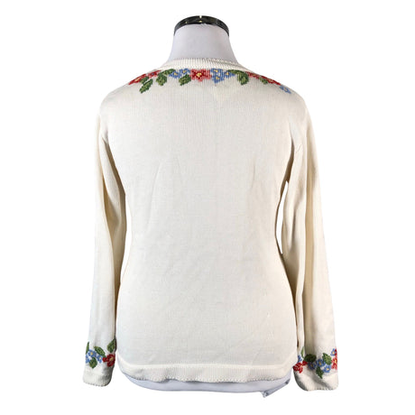 Naisten Jackpot - Neuletakki, koko 42 - Luonnonvalkoinen (2)