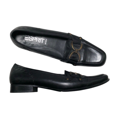 Naisten Esprit - Loaferit, koko 39 - Musta ()