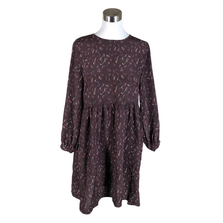 Naisten R-collection - Sifonkimekko, koko 36 - Viininpunainen ()